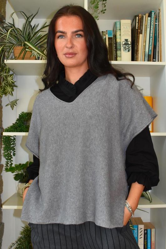 Body Stretch Cotton Ruffle Layer Shirt Black